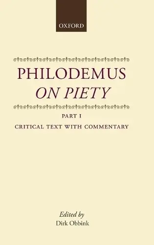 Philodemus On Piety - Philodemus