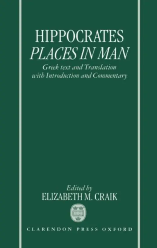 Hippocrates: Places in Man - Hippocrates