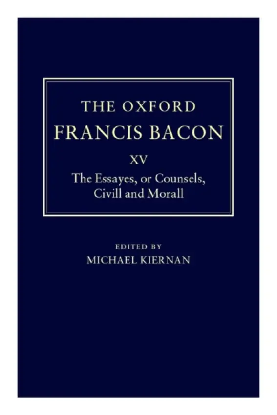 Oxford Francis Bacon XV - Bacon, Francis