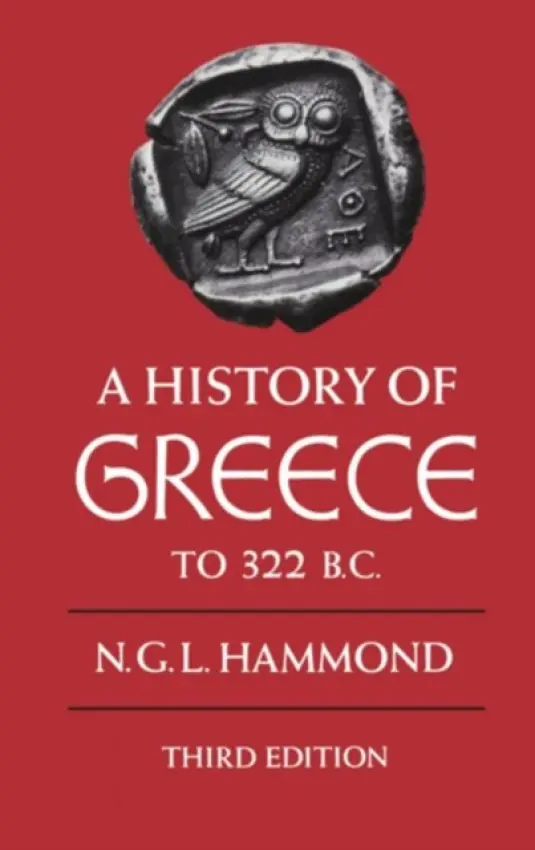 History of Greece to 322 BC - Hammond, N. G. L.
