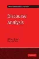 Discourse Analysis - Brown, Gillian a Yule, George
