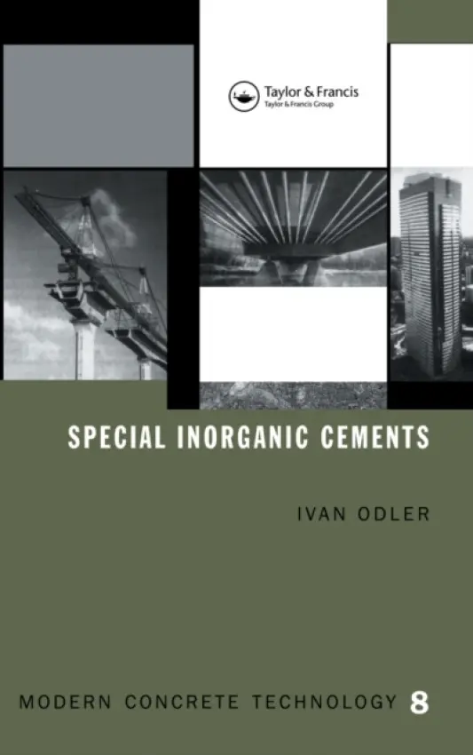 Special Inorganic Cements - Odler, Ivan