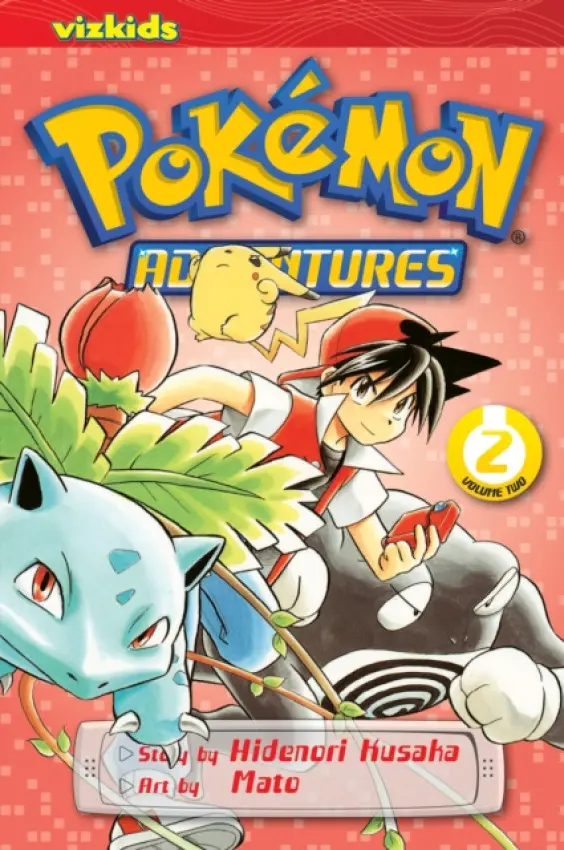 Pokemon Adventures 2 (Red and blue) - Hidenori Kusaka, Mato (ilustrátor),Pokemon Adventures 2 (Red and blue) - Hidenori Kusaka, Mato (ilustrátor) - kn