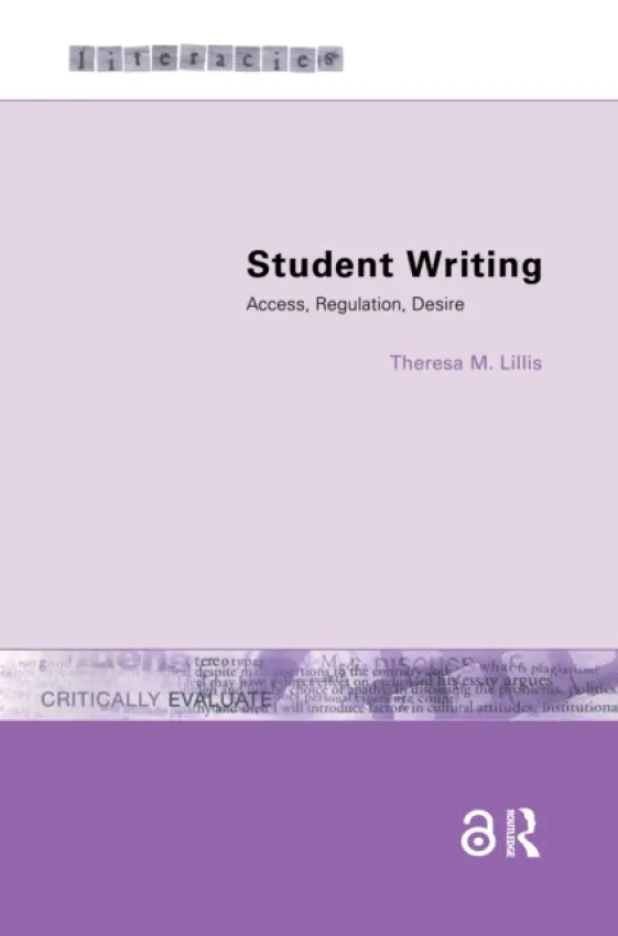 Student Writing - Lillis, Theresa M.
