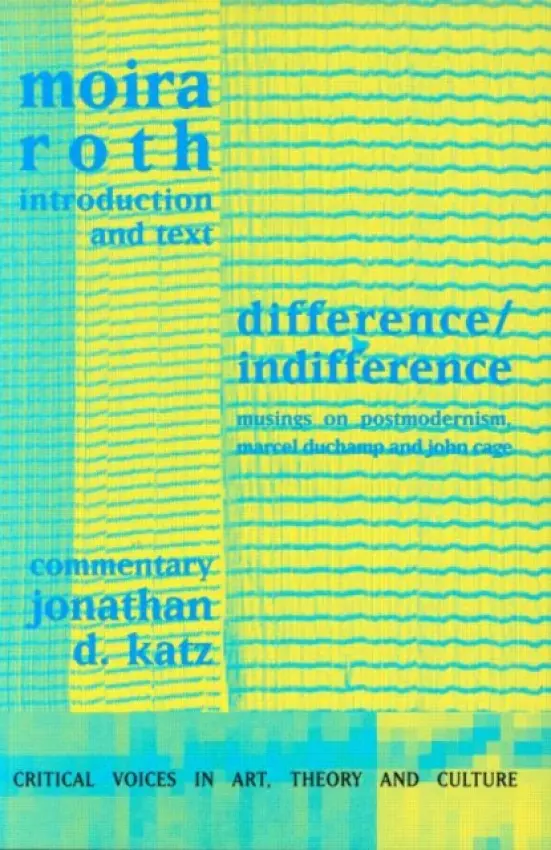Difference / Indifference - Roth, Moira a Katz, Jonathan D