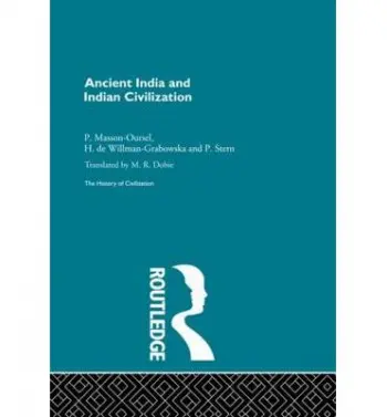 Ancient India and Indian Civilization - Masson-Ousel, P. a Stern, P. a Willman-Grabowska, H.