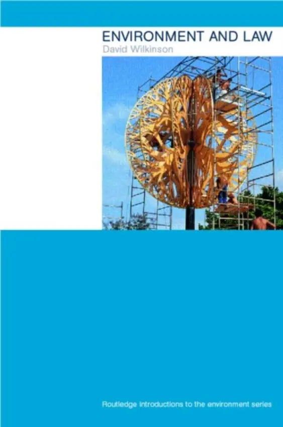 Environment and Law - Wilkinson, David
