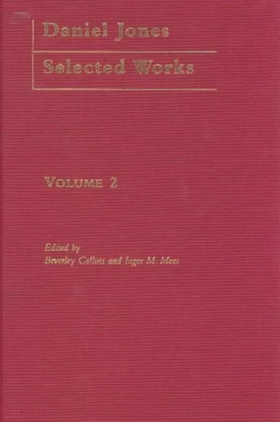 Daniel Jones, Selected Works: Volume II