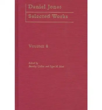 Daniel Jones, Selected Works: Volume VIII