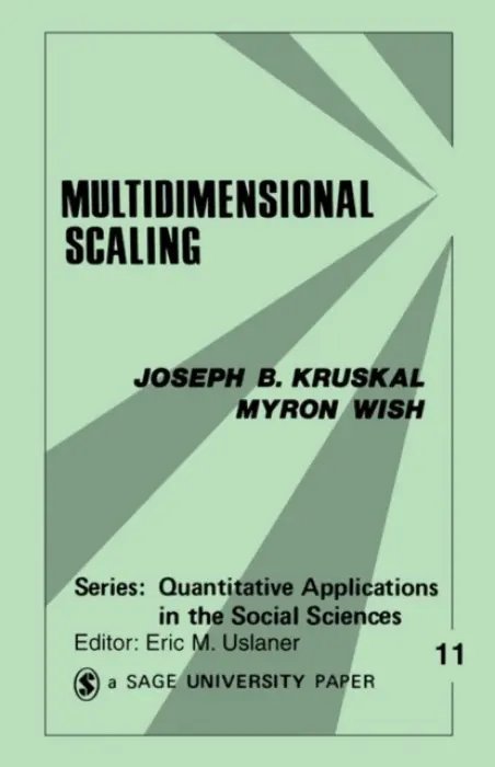 Multidimensional Scaling - Kruskal, Joseph B. a Wish, Myron