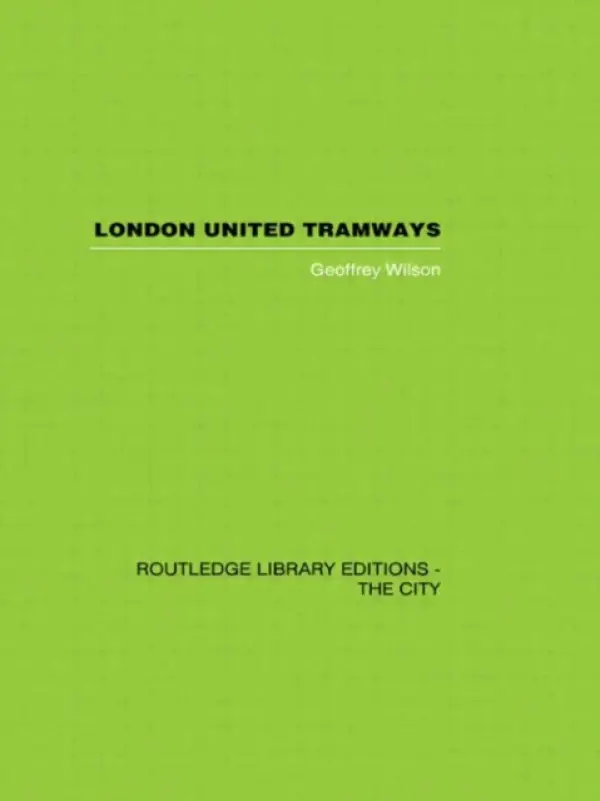 London United Tramways - Wilson, Geoffrey