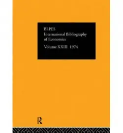 IBSS: Economics: 1974 Volume 23 - International Committee for Social Science Information and Documentation