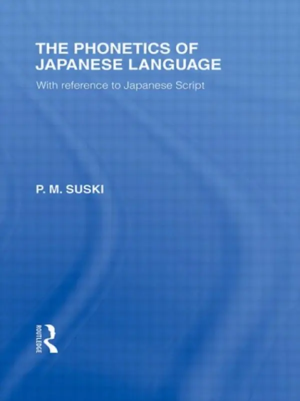 Phonetics of Japanese Language - Suski, P