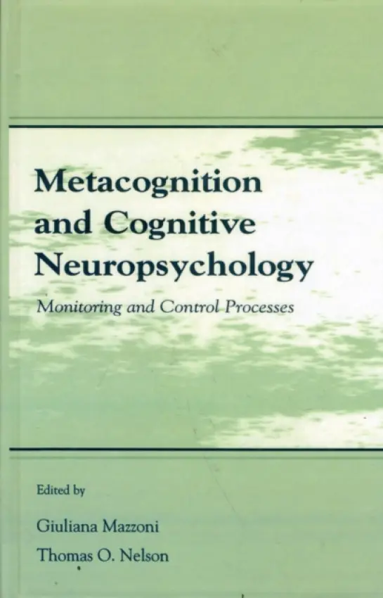 Metacognition and Cognitive Neuropsychology