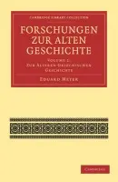 Forschungen zur Alten Geschichte - Meyer, Eduard