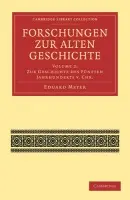 Forschungen zur Alten Geschichte - Meyer, Eduard