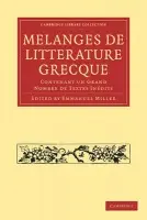 Melanges de Litterature Grecque