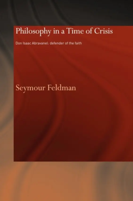 Philosophy in a Time of Crisis - Feldman, Seymour