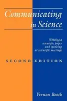 Communicating in Science - Booth, Vernon
