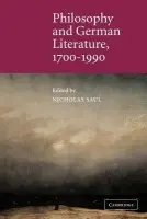 Philosophy and German Literature, 1700-1990