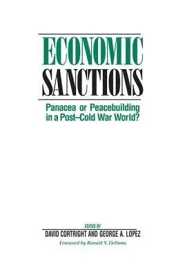Economic Sanctions - Cortright, David