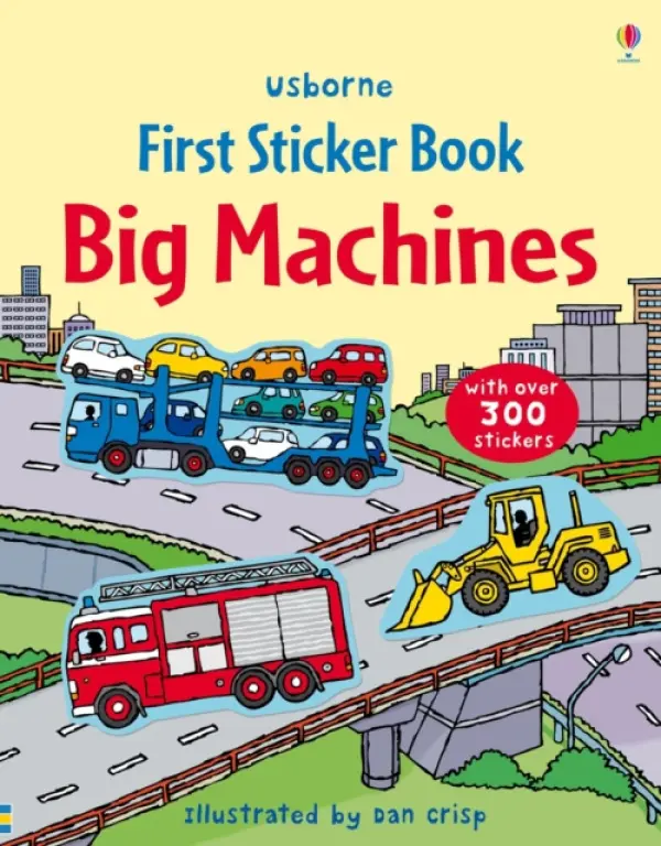 First Sticker Book Big Machines - Taplin, Sam