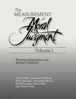 Measurement of Moral Judgment - Colby, Anne a Kohlberg, Lawrence