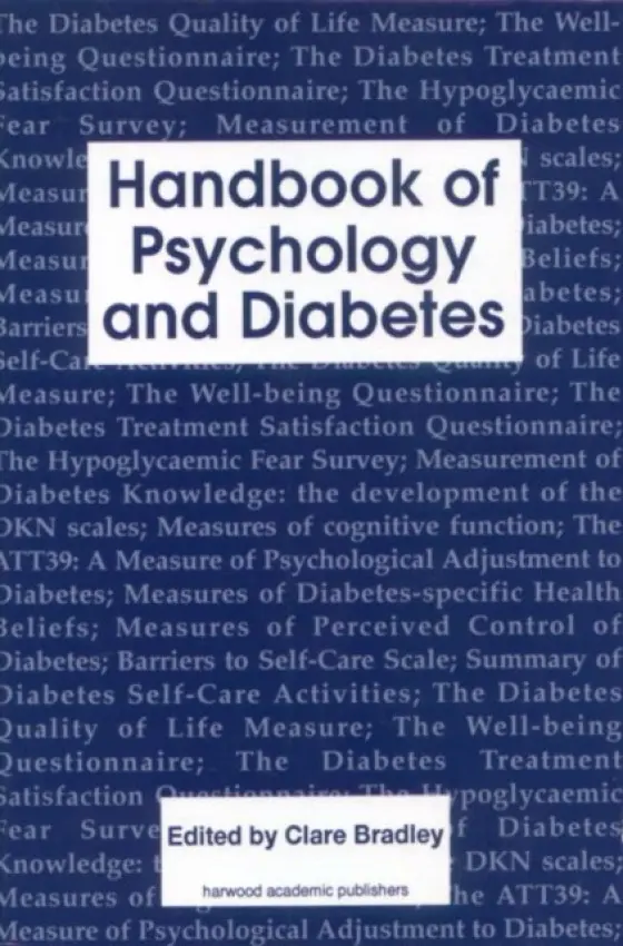 Handbook of Psychology and Diabetes