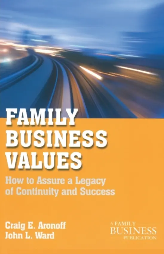 Family Business Values - Aronoff, C. a Ward, J.