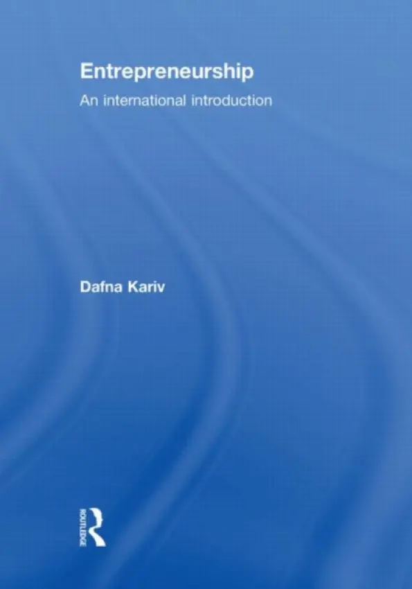 Entrepreneurship - Kariv, Dafna
