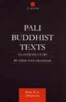 Pali Buddhist Texts - Johansson, Rune E. A.