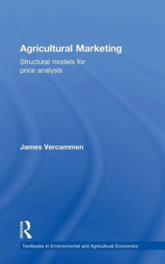 Agricultural Marketing - Vercammen, James