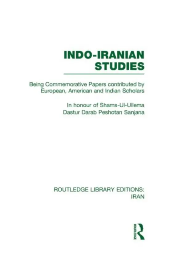 Indo-Iranian Studies - Various
