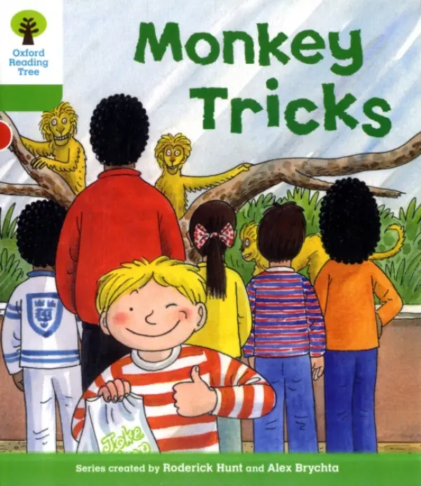 Oxford Reading Tree: Level 2: Patterned Stories: Monkey Tricks - Hunt, Roderick