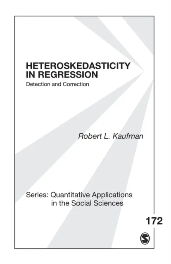 Heteroskedasticity in Regression - Kaufman, Robert L.