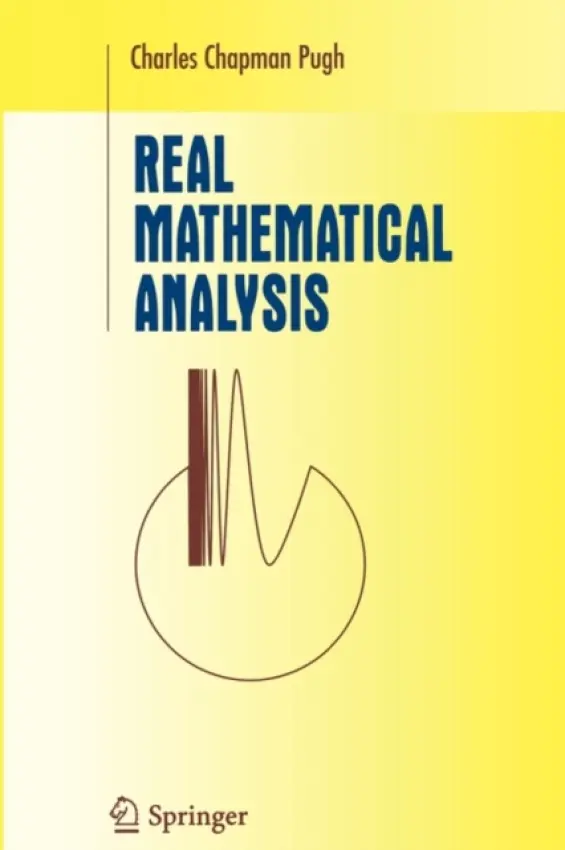 Real Mathematical Analysis - Pugh, Charles Chapman
