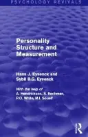 Personality Structure and Measurement - Eysenck, Hans J. a Eysenck, Sybil B. G.