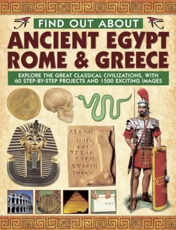 Find Out About Ancient Egypt, Rome & Greece - Hurdman, Charlotte a Steele, Philip a Tames, Richard