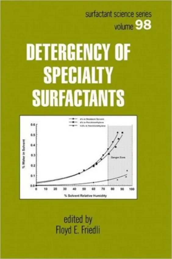 Detergency of Specialty Surfactants
