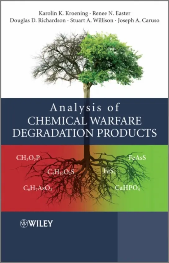 Analysis of Chemical Warfare Degradation Products - Kroening, Karolin K. (University of Cincinnati) a Easter, Renee N. (University of Cincinnati) a Richardson, Douglas D. (Merck Research Labs) a Willison, Stuart A. (National Homeland Security Research Center) a Caruso, Joseph A. (University of Cincinnati, USA)