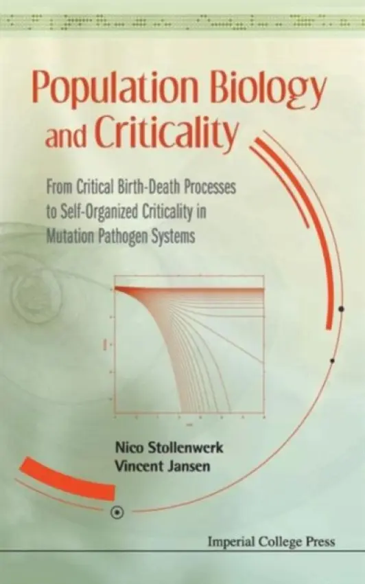 Population Biology And Criticality: From Critical Birth-death Processes To Self-organized Criticality In Mutation Pathogen Systems - Stollenwerk, Nico (Cmaf, Univ De Lisboa, Portugal) a Jansen, Vincent (Royal Holloway, Univ Of London, Uk)
