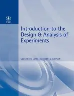 Introduction to the Design and Analysis of Experiments - Clarke, Geoffrey M. (University of Kent at Canterbury and Consultant to the Applied Statistics Research Unit) a Kempson, Robert E. (Formerly of the Applied Statistics Research Unit, University of Kent at Canterbury and of Wye College, University of London)