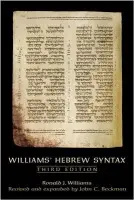 Williams' Hebrew Syntax, Third Edition - Beckman, John C.