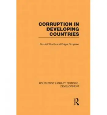 Corruption in Developing Countries - Wraith, Ronald a Simpkins, Edgar
