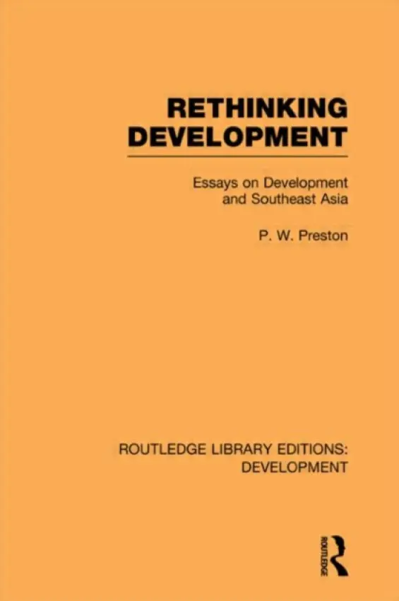 Rethinking Development - Preston, Peter