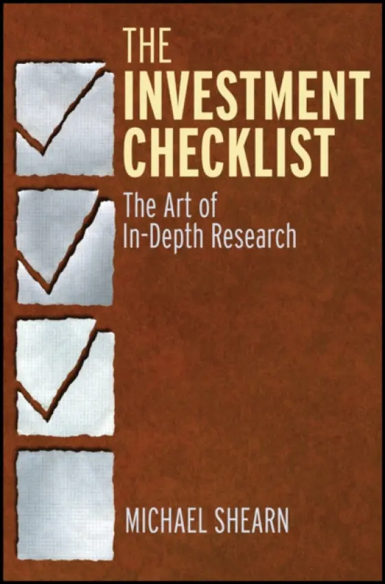 Investment Checklist - Shearn, Michael (Southwestern University)