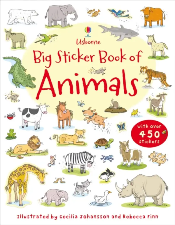Big Sticker Book of Animals - Greenwell, Jessica a Taplin, Sam