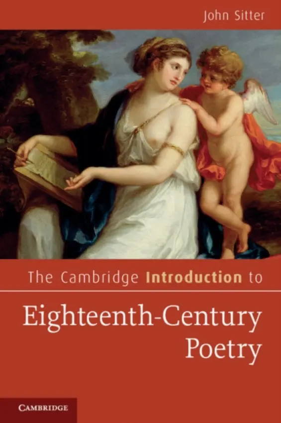 Cambridge Introduction to Eighteenth-Century Poetry - Sitter, John (University of Notre Dame, Indiana)