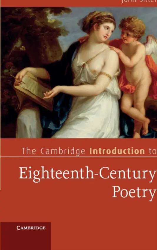 Cambridge Introduction to Eighteenth-Century Poetry - Sitter, John (University of Notre Dame, Indiana)