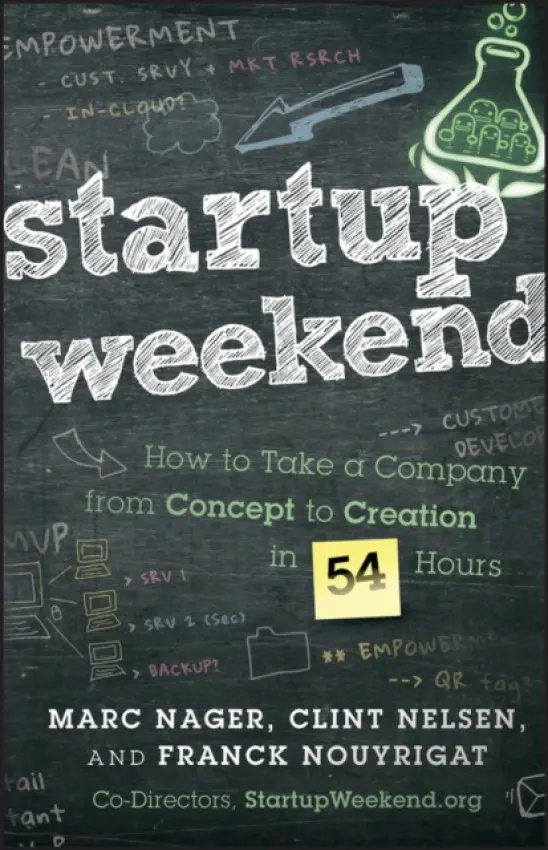 Startup Weekend - Nager, Marc a Nelsen, Clint a Nouyrigat, Franck